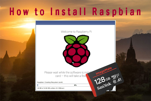 how to install Raspbian