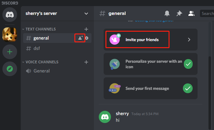 How to make a Discord server