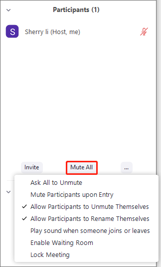 zoom join on mute zoom join on mute