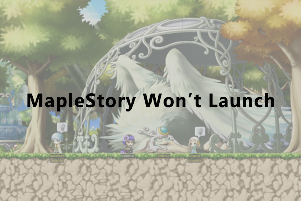 how to launch maplestory