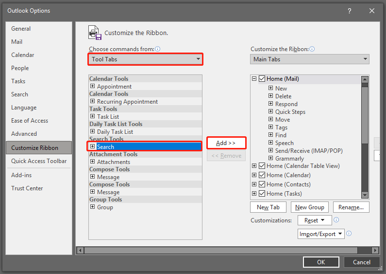 Microsoft 365 Outlook Search Bar Missing Omicrs Gambaran