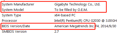 ami bios american megatrends bios update