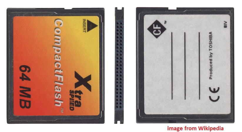 type I CF card