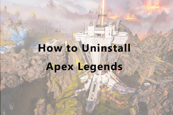 how to uninstall Apex Legends