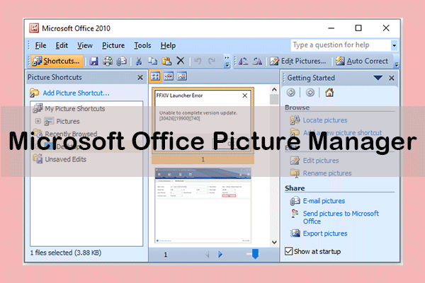 download software microsoft office picture manager