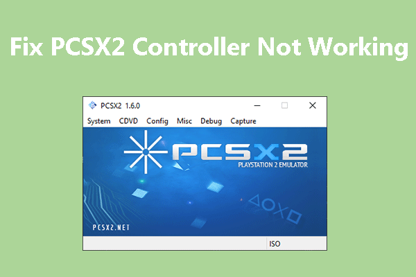 PCSX2 controller not working