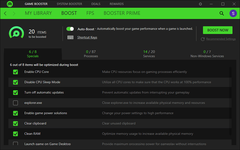 razer fps booster