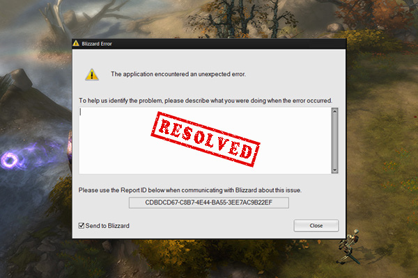 diablo 3 the application encountered an unexpected error diablo 3 the application encountered an unexpected error