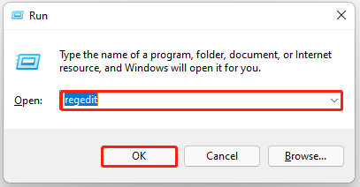 click OK