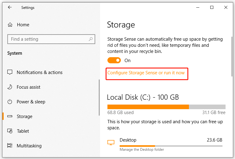 Quickly and easily fix hp stream low disk space 9 ways minitool
