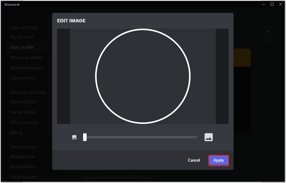 How to Make an Invisible Profile Picture on Discord