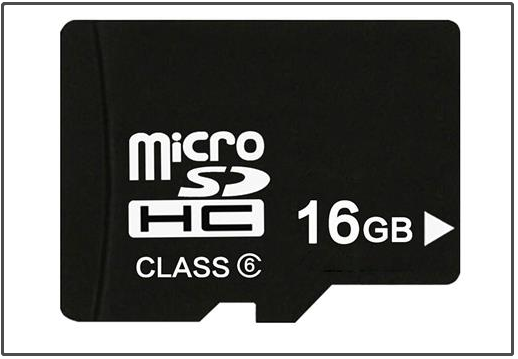 microSDHC card