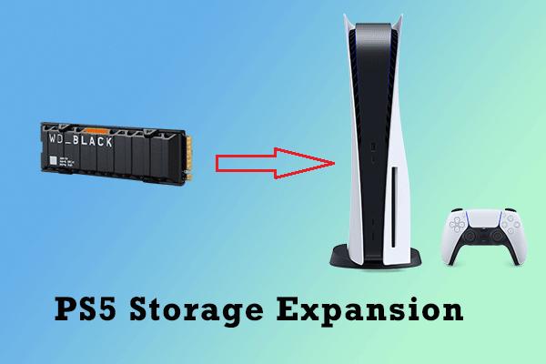 PS5 storage expansion