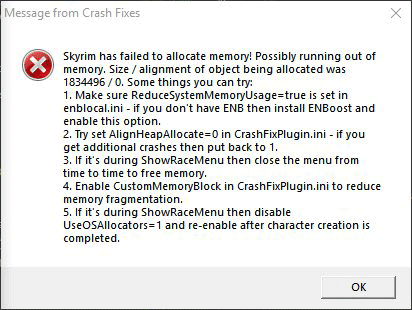 2 Ways to Fix Skyrim Failed to Allocate Memory Error Effectively