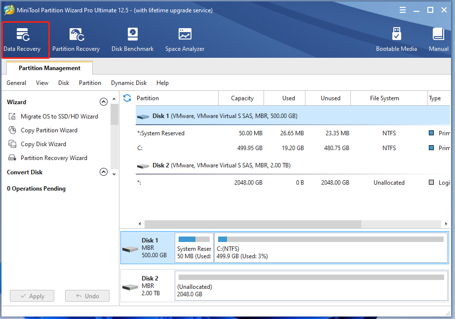 click data recovery