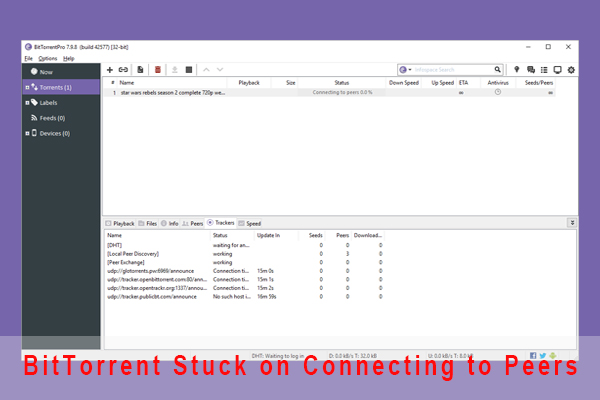 Bittorrent Connecting to Peers