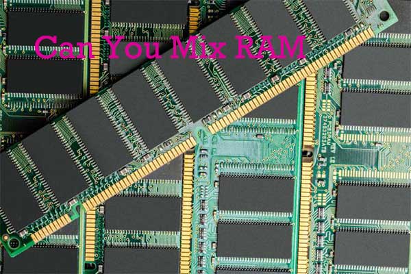can you mix RAM