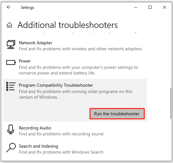 can not install software on windows 10