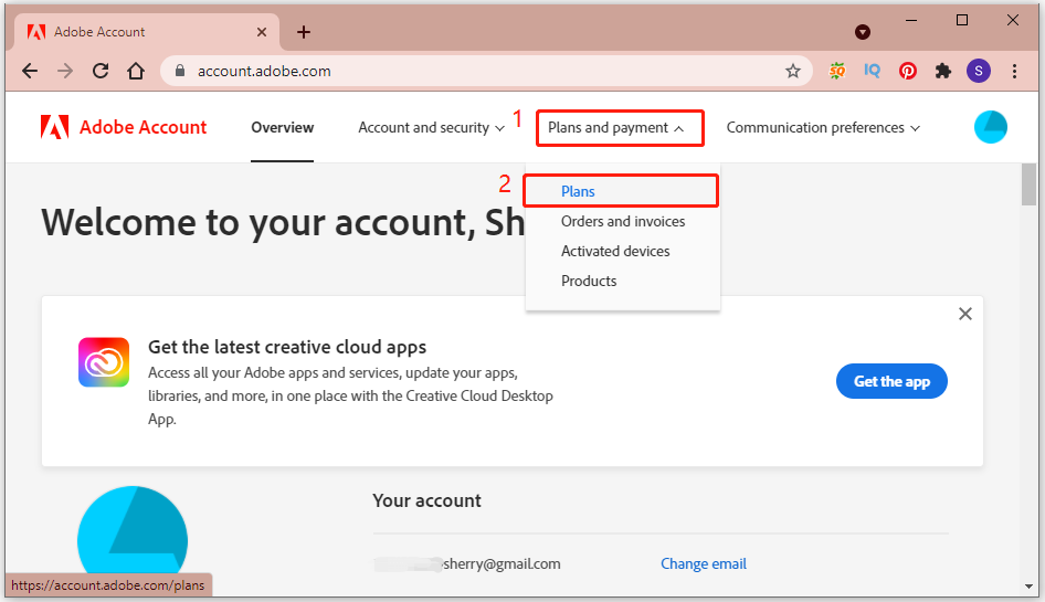 how to delete my adobe account