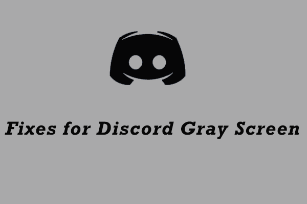 discord opens to blank screen