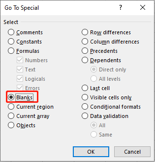 select Blanks