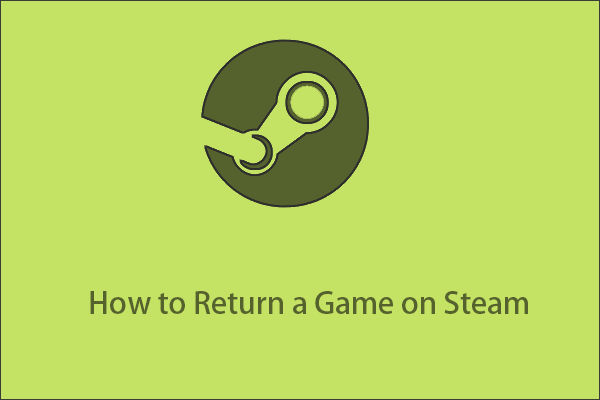 how to return a game on Steam