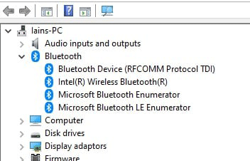 Intel Bluetooth