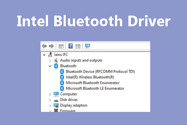 Intel Bluetooth driver