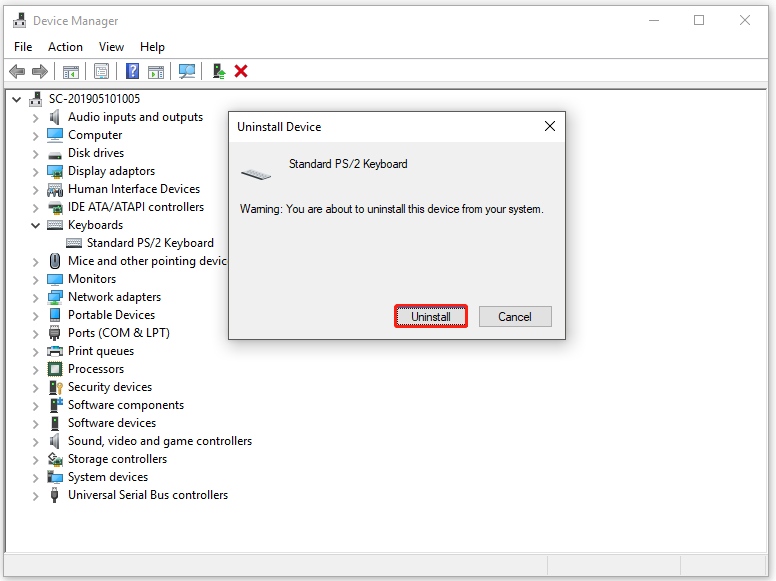 Keyboard not working in bios try these solutions now minitool