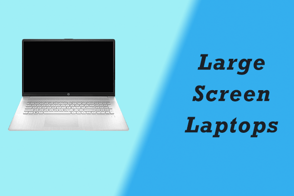 large screen laptop