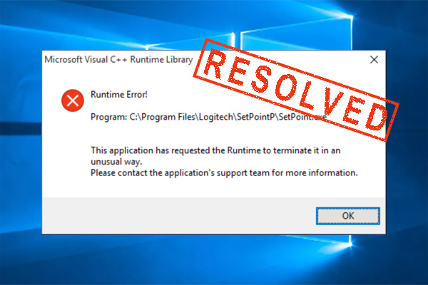 korroderer enke Skuffelse Logitech SetPoint Runtime Error Windows 10 | Fix It Now!