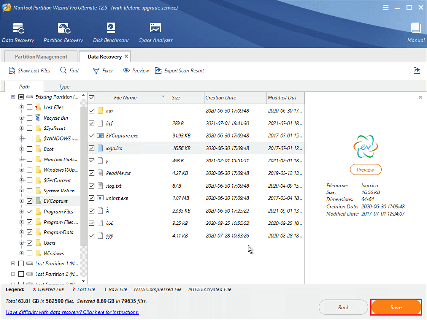 msi burn recovery stops working in win10