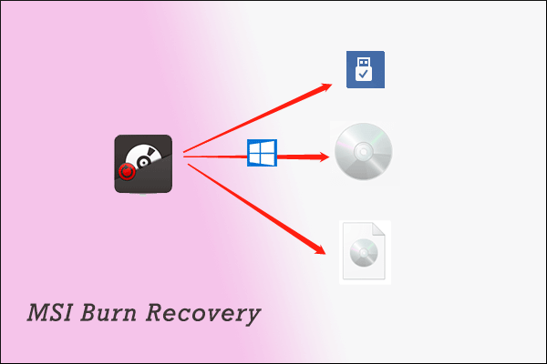 msi burn recovery instructions