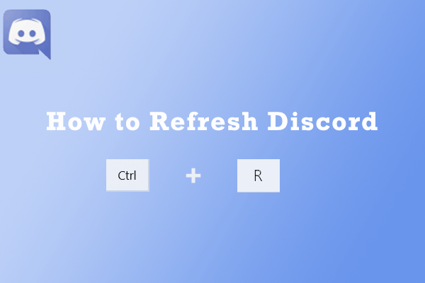 refresh Discord