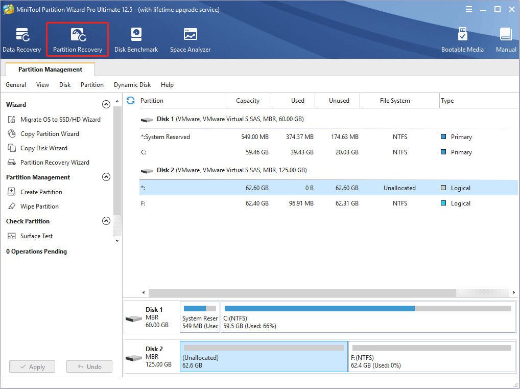 click Partition Recovery