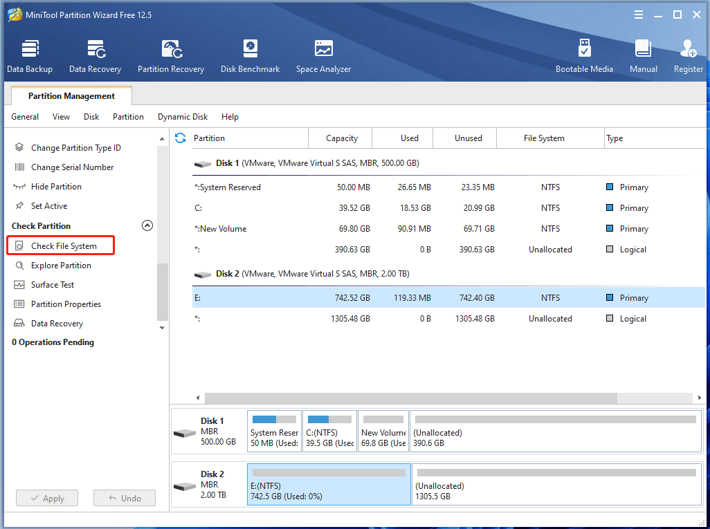 Check File System