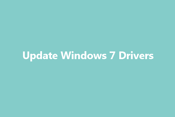 Windows 7 drivers