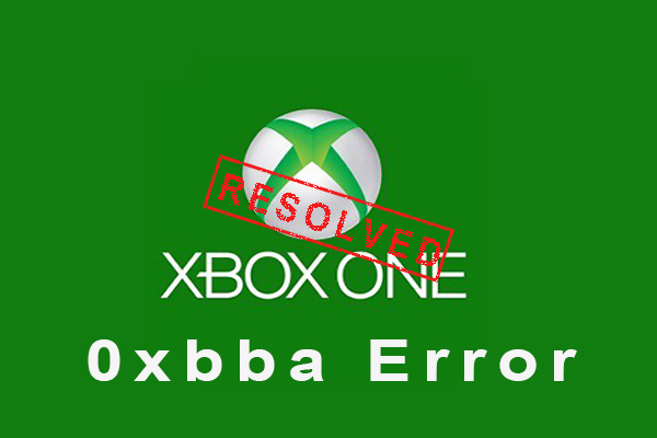 Xbox app 0xbba