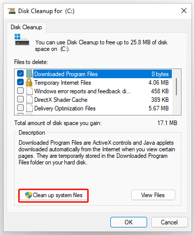 can i delete files after installation