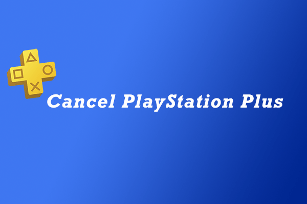 cancel PlayStation Plus