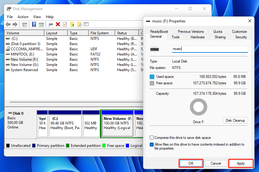 volume properties