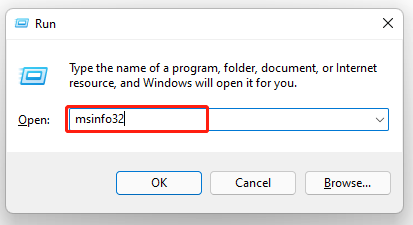 open system information Windows 11