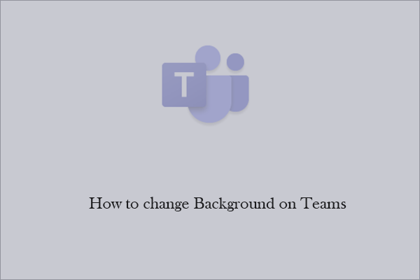 how to change background on teams thumbnail