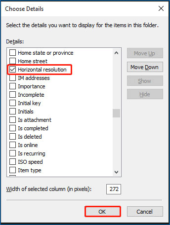 tick the two options