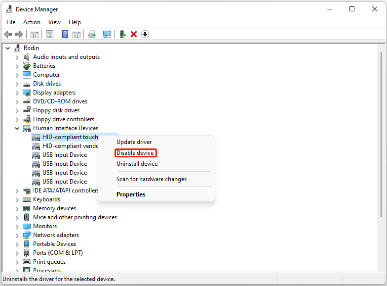 How to Turn off Touch Screen on HP Laptops Windows 10 11