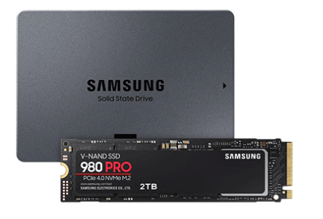 Samsung internal SSDs