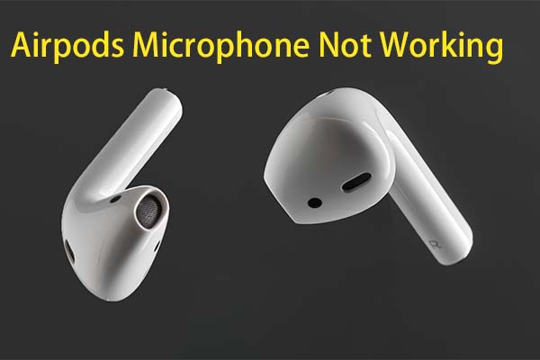 AirPods microphone not working
