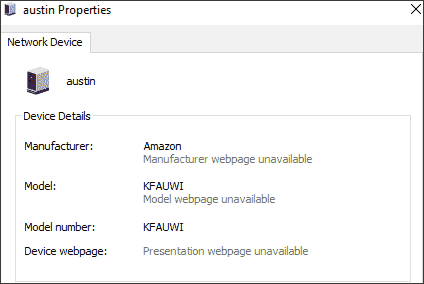 view properties