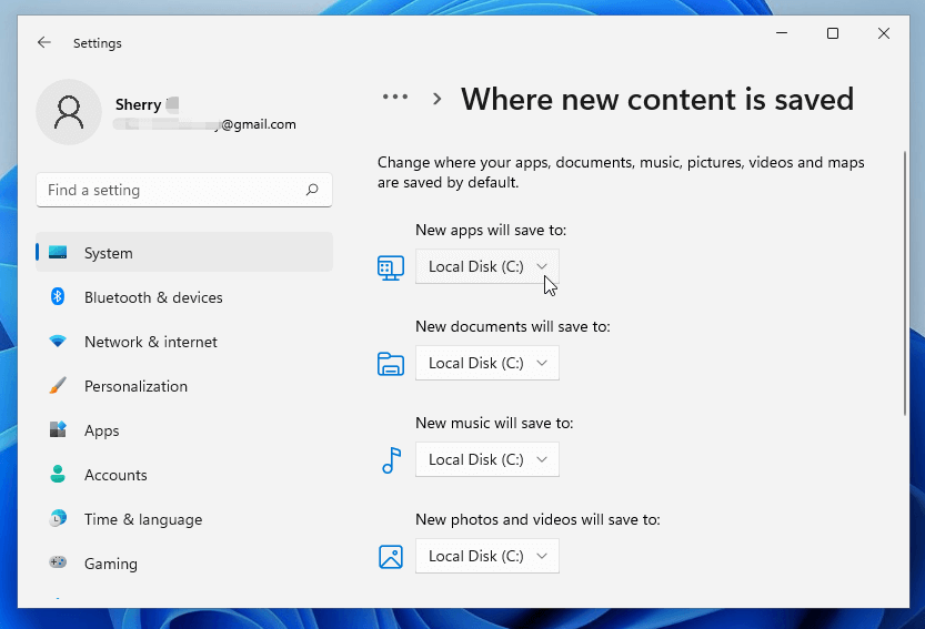 How To Change The Default Save Location In Windows 11 MiniTool 