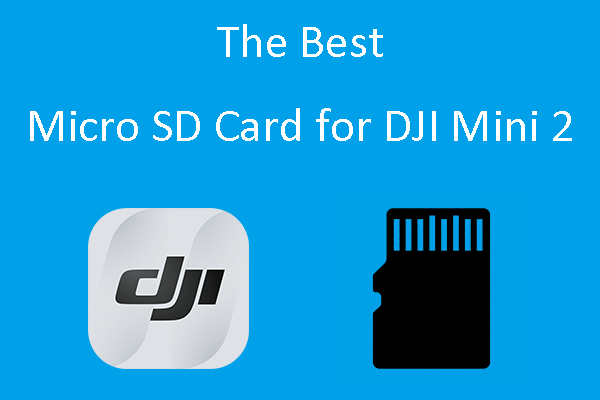 DJI Mini 2 SD card